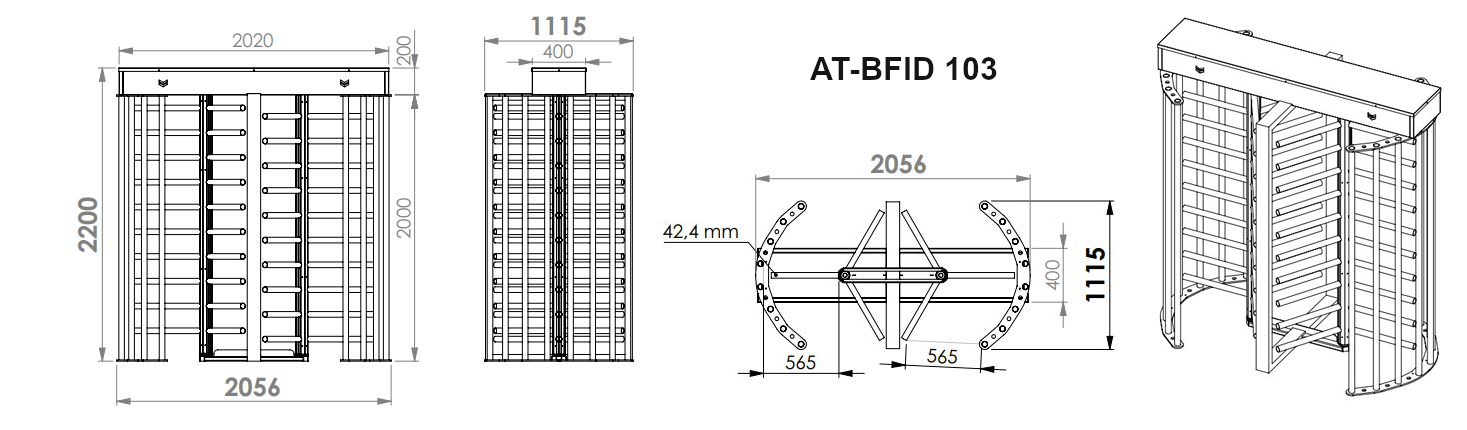 AT-BFID 103 Maße