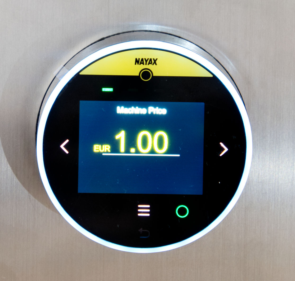 Optional Nayax Bargeldlos